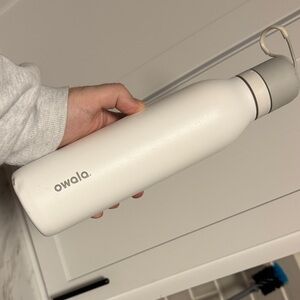 Owola White Insulated Water Bottle